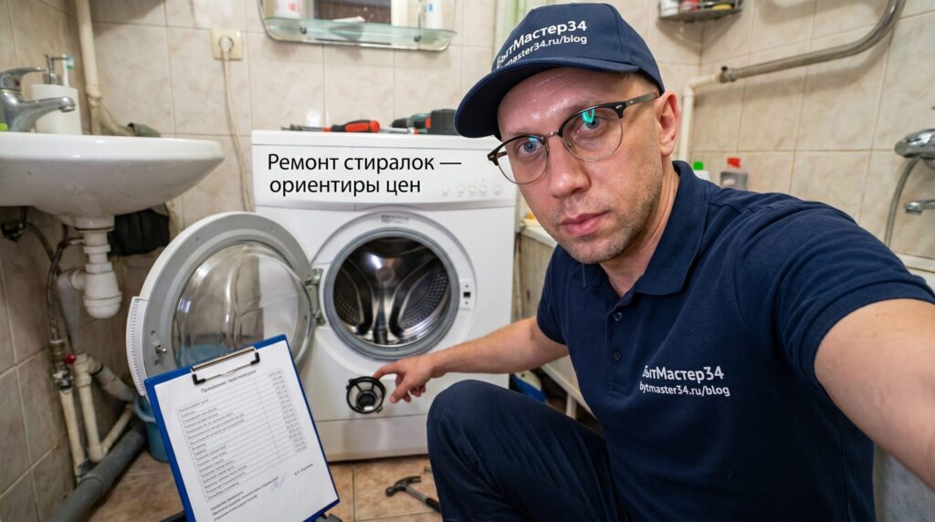 Ремонт стиральной машины в Волгограде: ориентиры цен 2026, диагностика и как не переплатить
