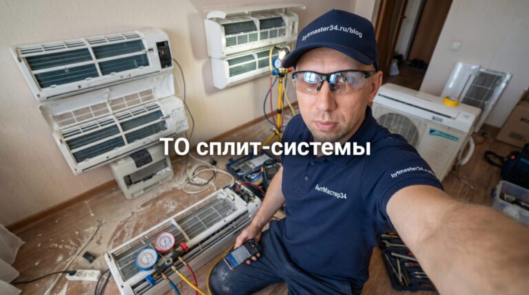Обслуживание кондиционеров в Волжском: все блоки за один выезд, стройпыль и график ТО 2026