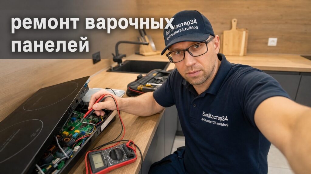 Ремонт варочных панелей в Волгограде: индукция, керамика и когда вызывать мастера