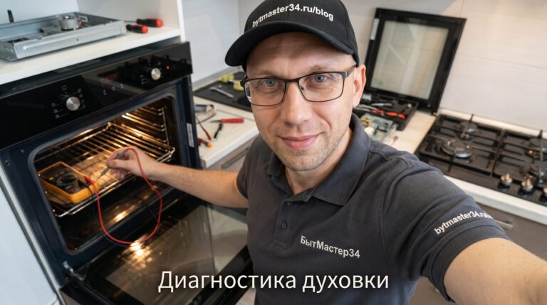 ремонт духовых шкафов волжский: почему мастер не всегда начинает с замены детали (2026)