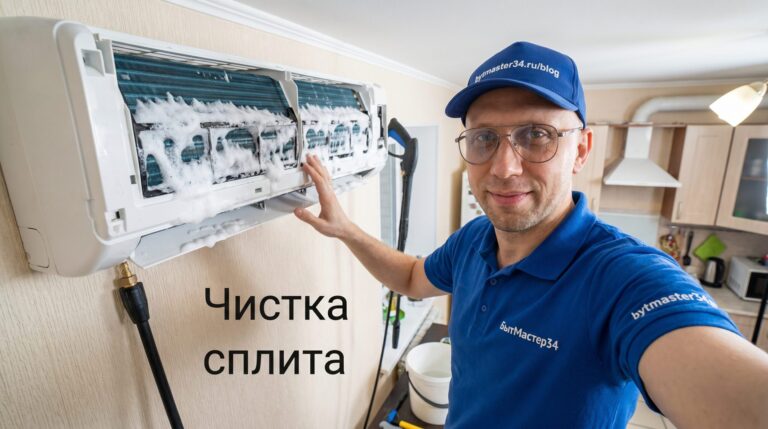 чистка кондиционера волжский: когда самостоятельная чистка уже не поможет — этапы мастера 2026
