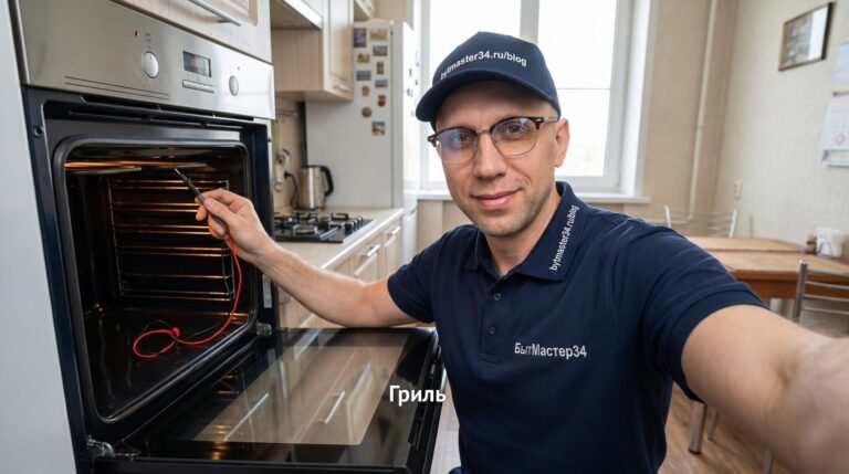 духовка не работает верхний нагрев волгоград: когда нижний греет, а гриль холодный — 7 проверок до замены ТЭНа 2026