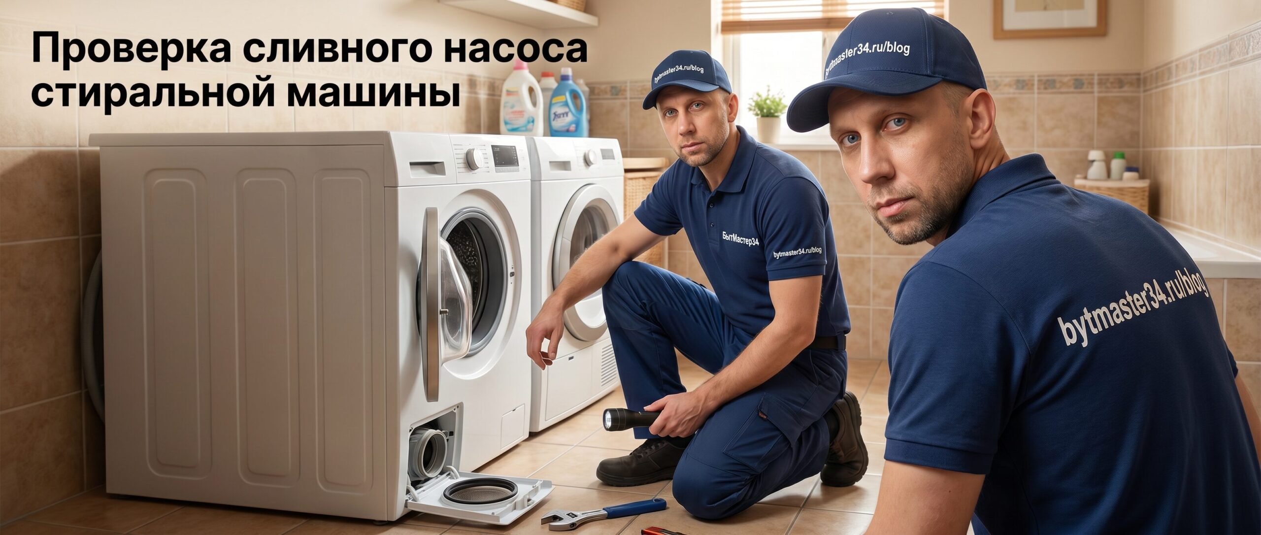 Проверка сливного насоса стиральной машины — диагностика помпы