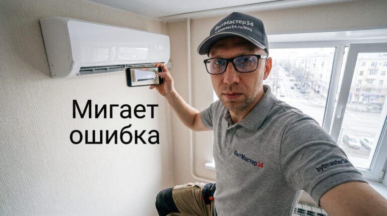 кондиционер мигает ошибка что делать волгоград: что скрывается за этим кодом ошибки 2026