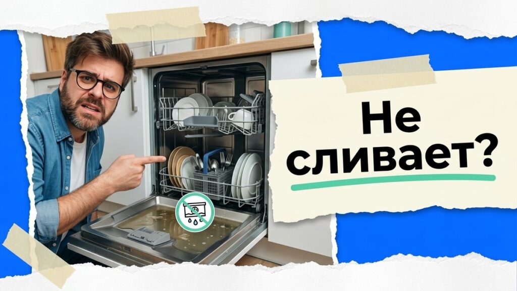 Посудомойка не сливает воду в Волгограде